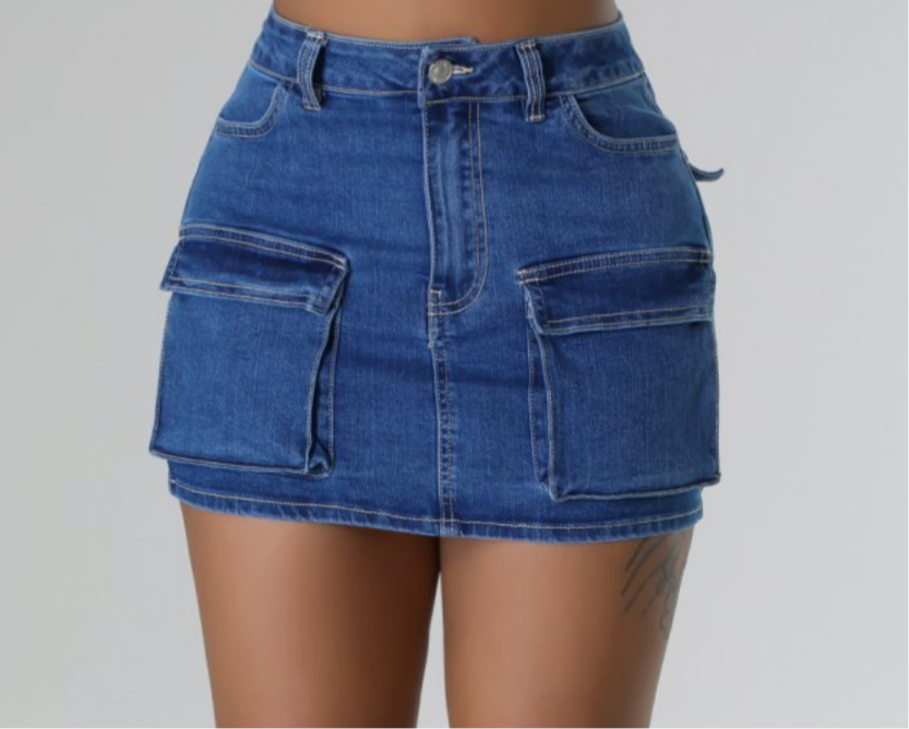 Denim Skirts